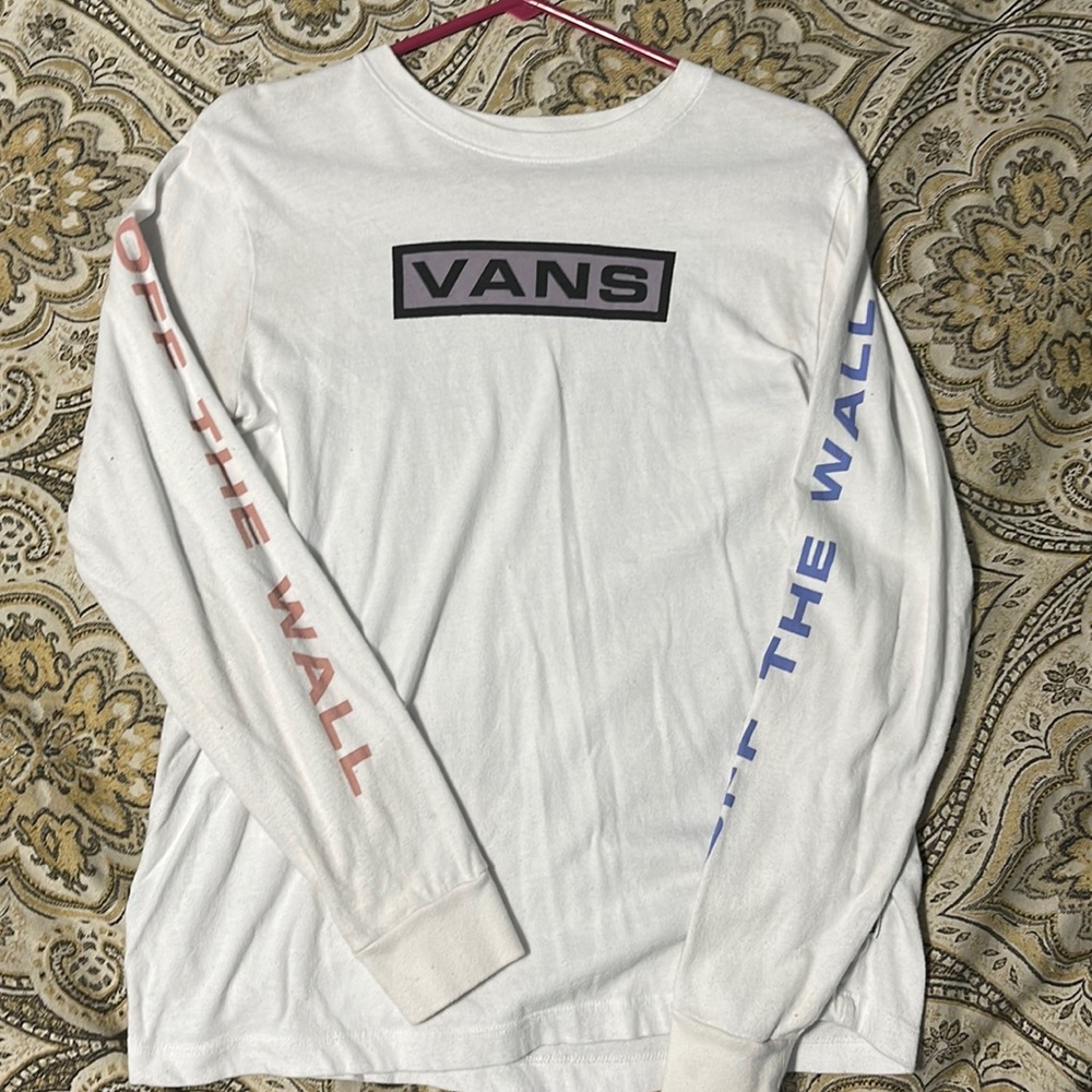 Vans long sleeved shirt Size:M lightly worn